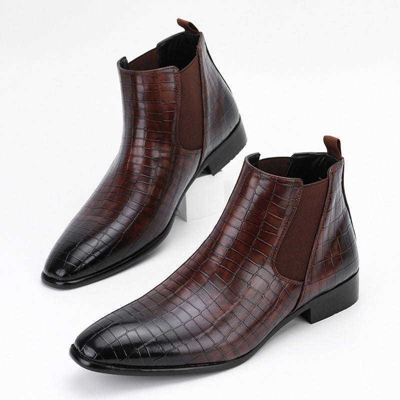 Bottines homme style britannique casual