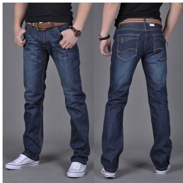 Jean droit homme — Coupe droite tendance