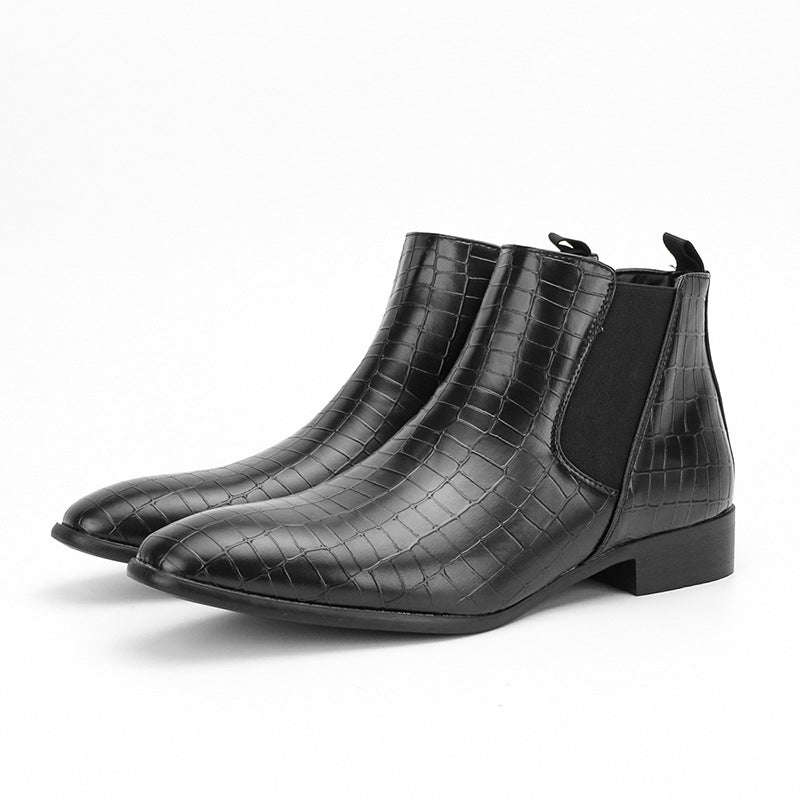 Bottines homme style britannique casual