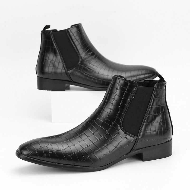 Bottines homme style britannique casual