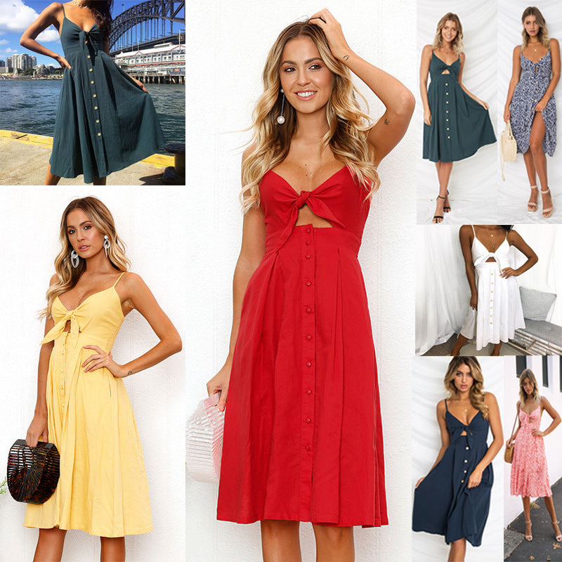 Robe longue femme — Dos nu sans manches