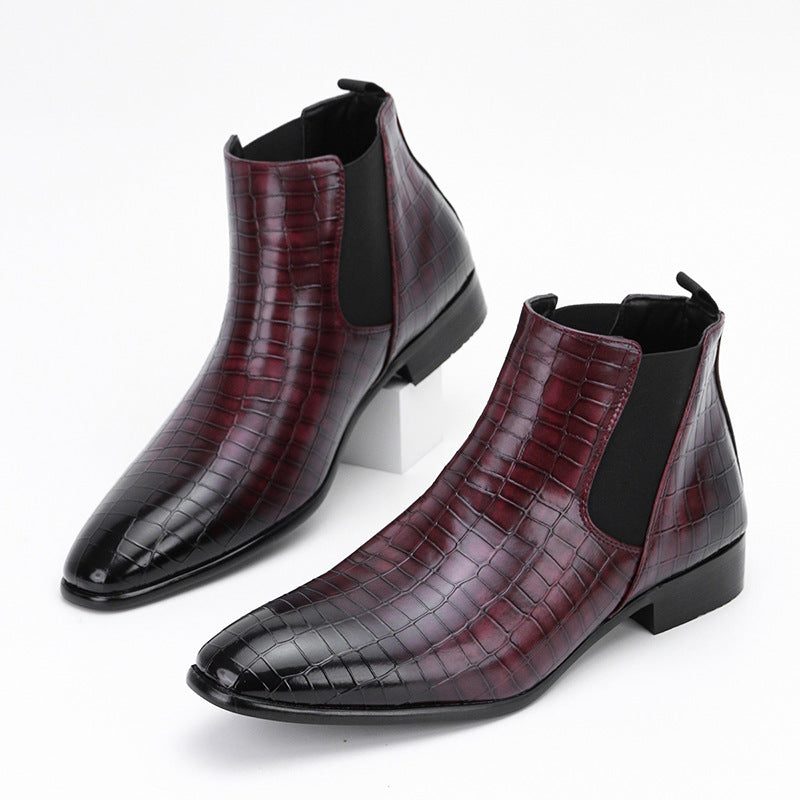 Bottines homme style britannique casual