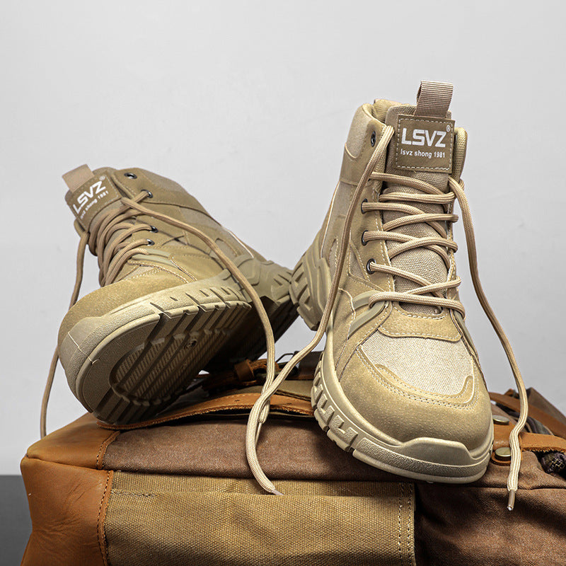 Boots randonnée outdoor — Style désert
