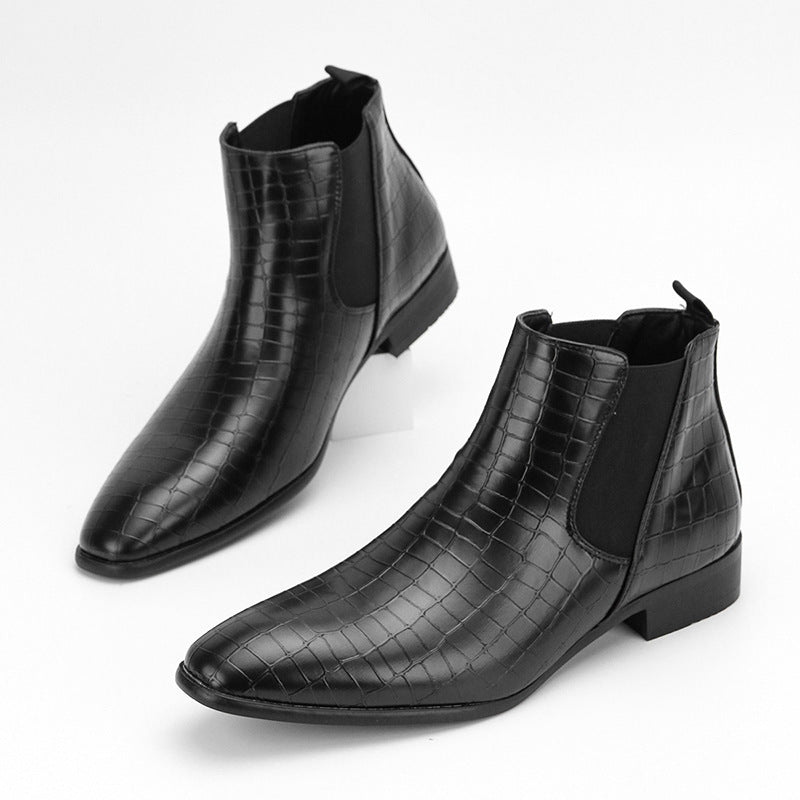 Bottines homme style britannique casual